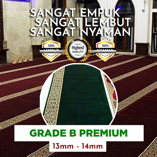karpet masjid meteran