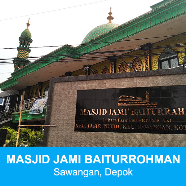 masjid baiturrahman sawangan