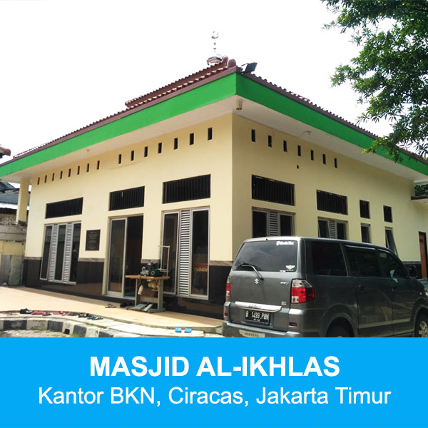 masjid al-ikhlas kantor bkn ciracas